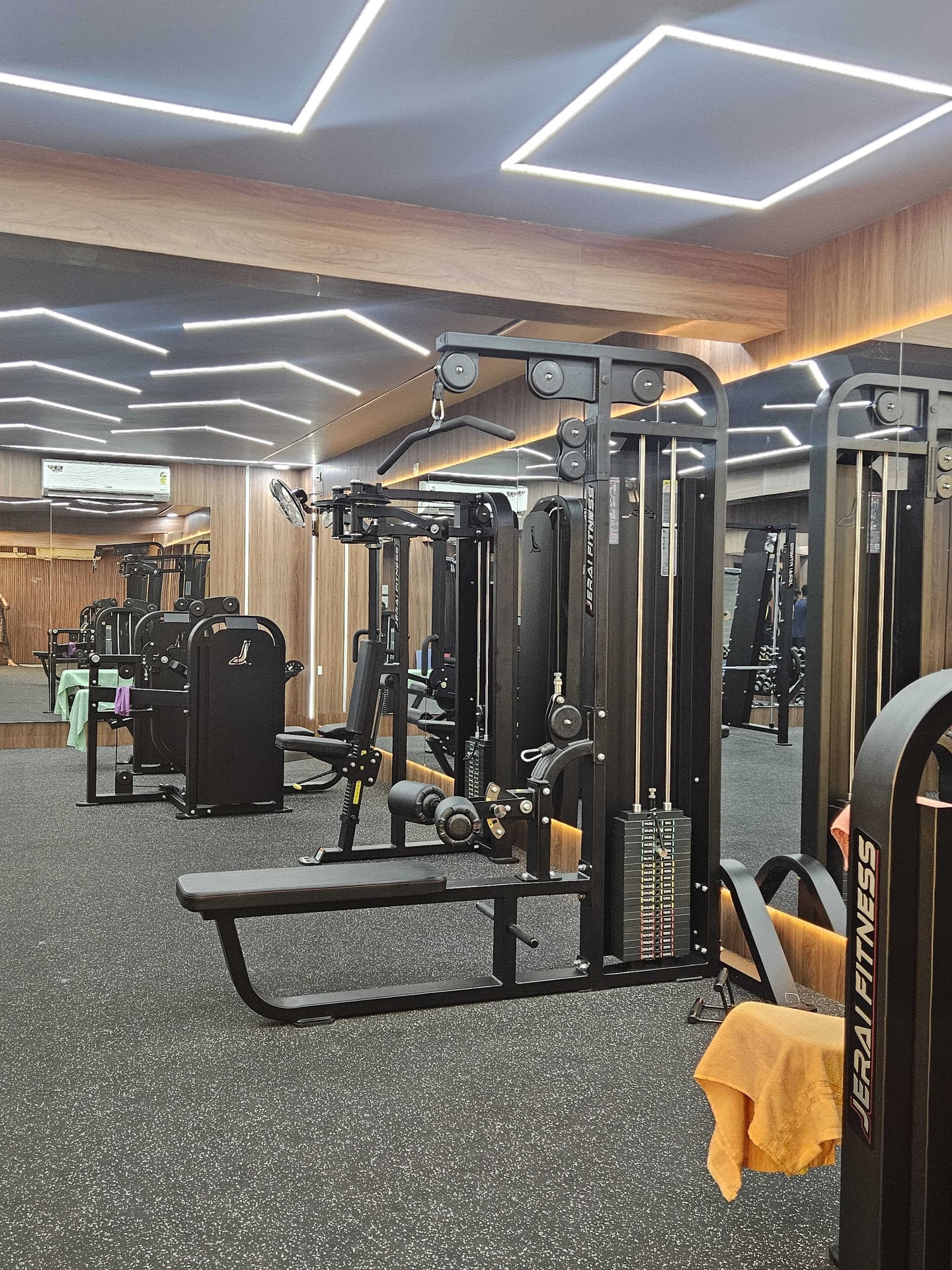 Weight training area